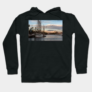 Port Vell Sunset in Barcelona Hoodie